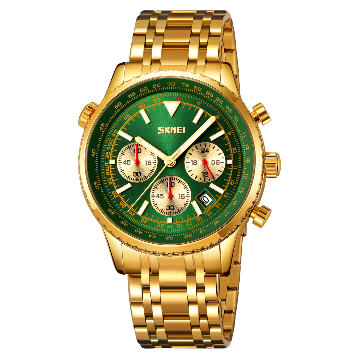 Skmei 9333GDGN Gold-Green