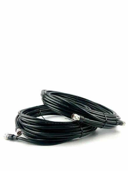 Коаксіальний кабель RG-8 з конектором Ntype - Ntype /  Ntype - Qma