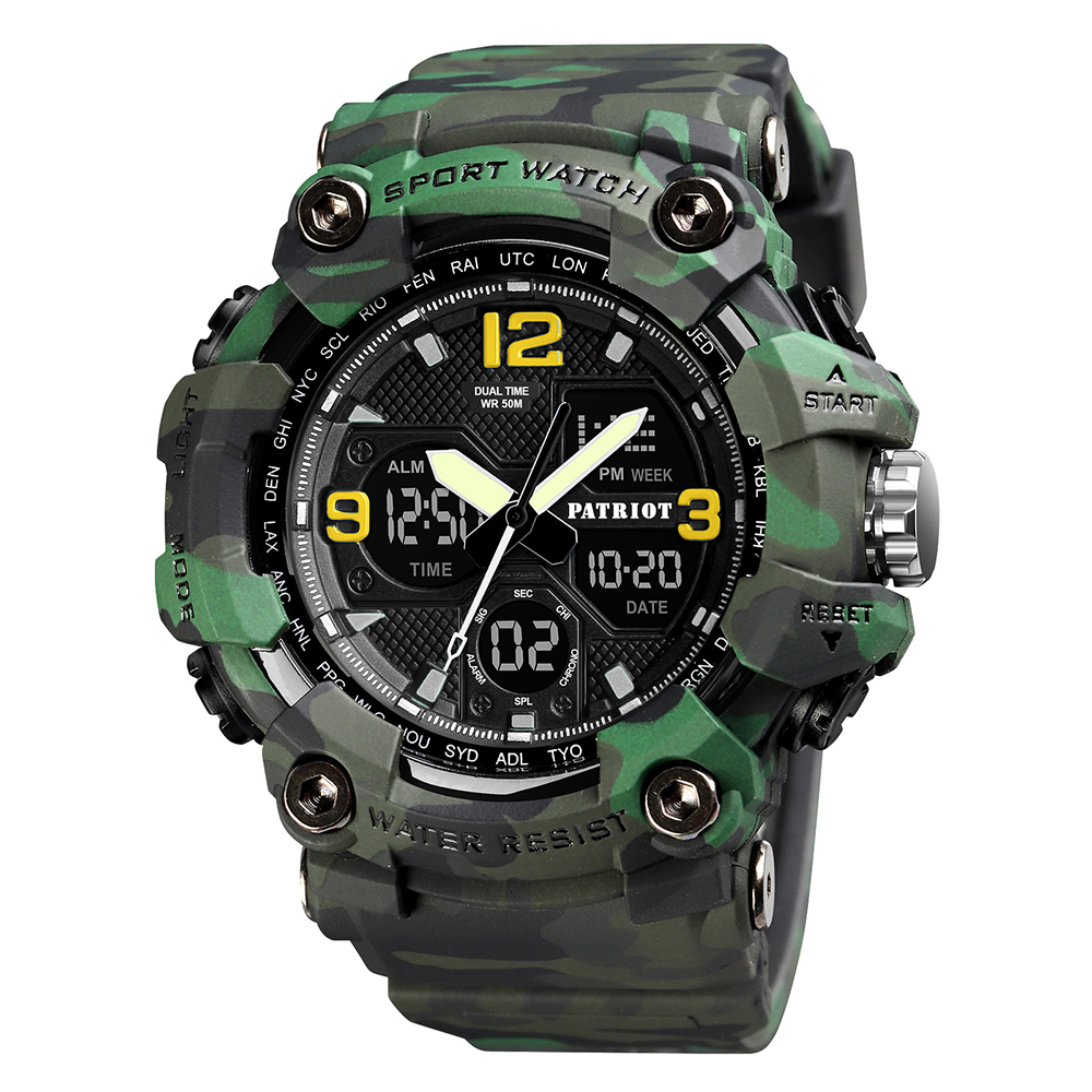 Patriot 006CMGN Camo Green