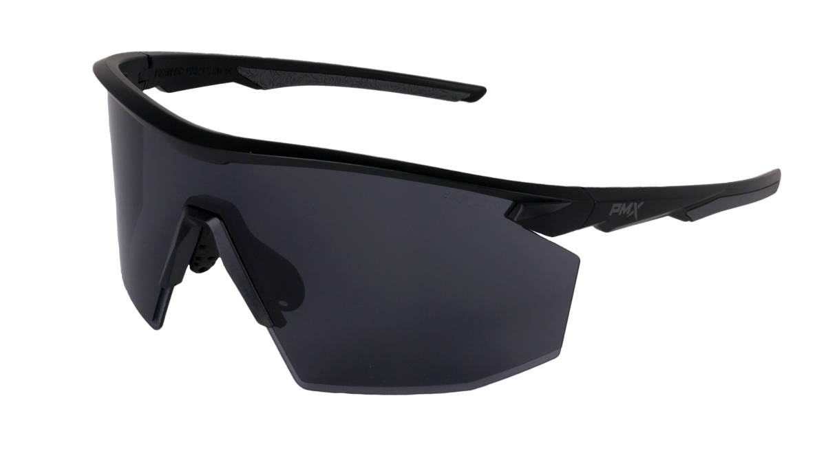 Окуляри захисні Pyramex PMXSPEC (gray) Super Anti-Fog H2MAX, сірі в чорно-сірій оправі