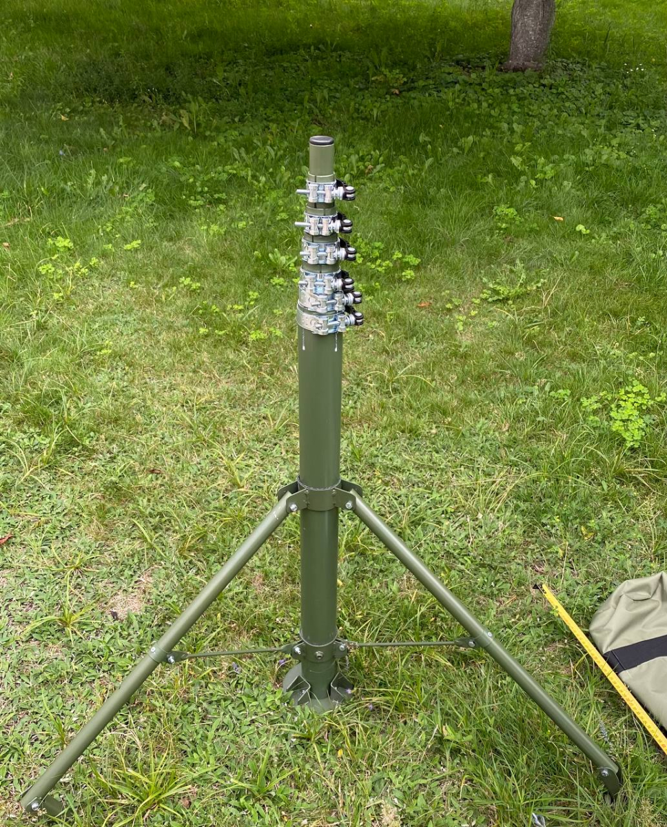 Алюмінієва телескопічна щогла