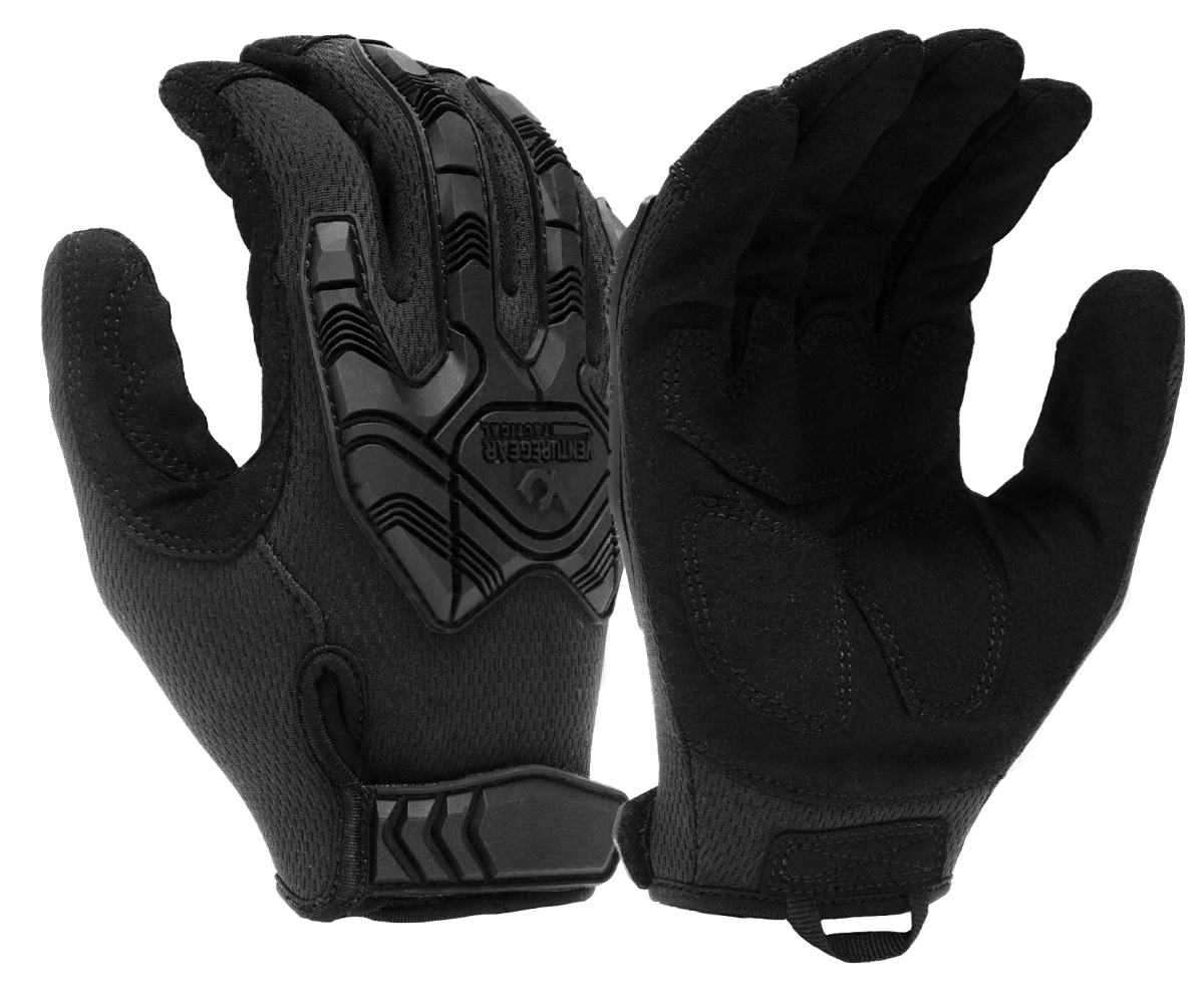 Тактичні рукавиці протиударні Venture Gear Tactical VGTG40 Heavy-Duty Impact Operator, чорні, розмір S (7)