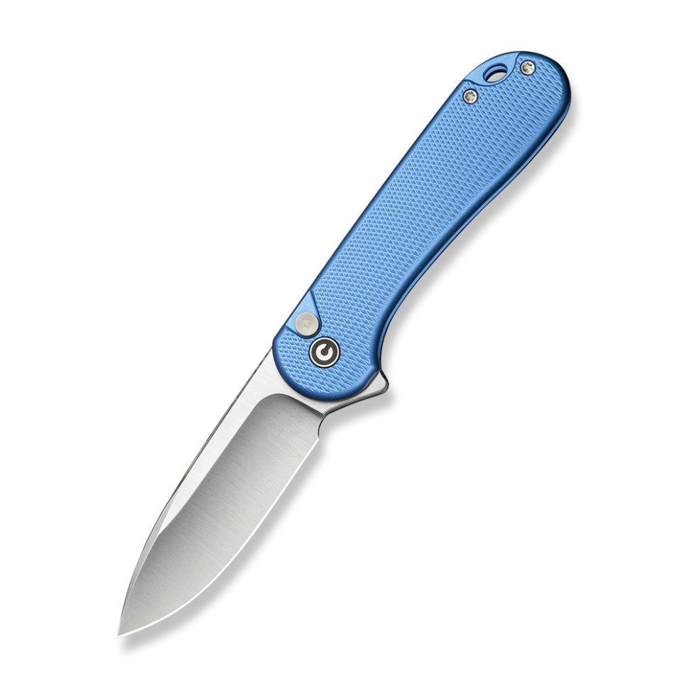Ніж складаний кишеньковий Civivi Elementum II, (7.5 см) Nitro-V / Aluminum синій