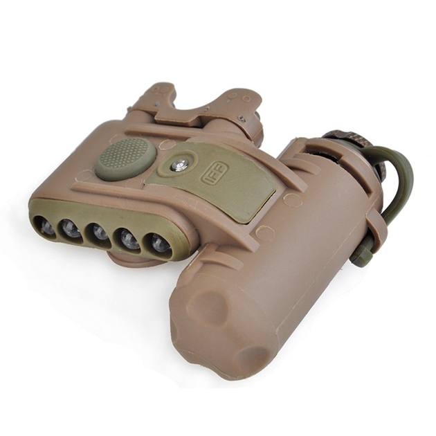 Компактний Ліхтар на шолом WADSN Gen 2 / Налобний Ліхтар із Кріпленнями у комплекті