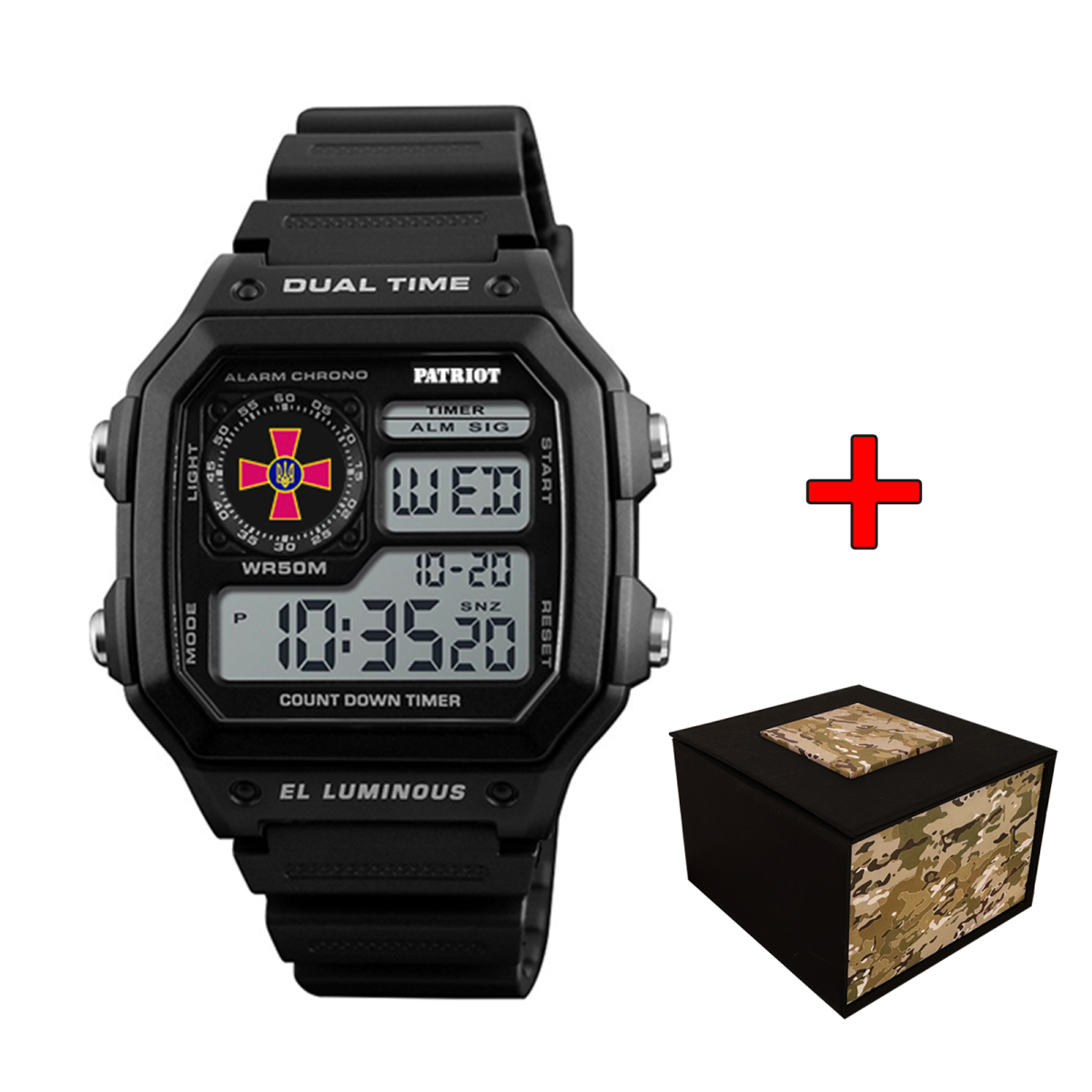 Patriot 010BKSU ЗСУ Чорні + Коробка.