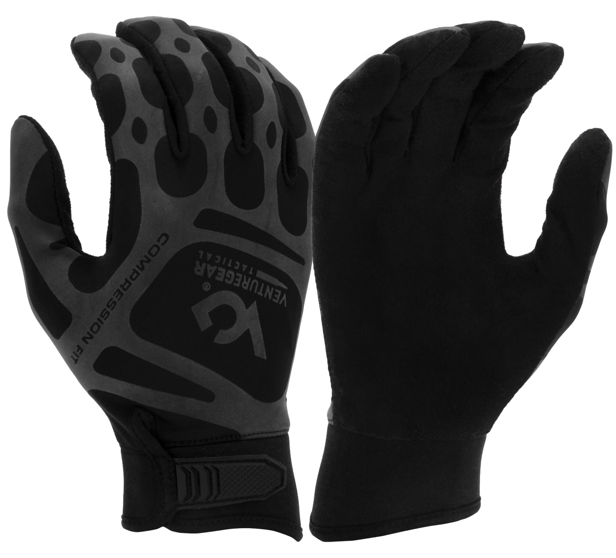 Тактичні рукавиці Venture Gear Tactical VGTG10 Compression Fit, чорні, розмір L (9)