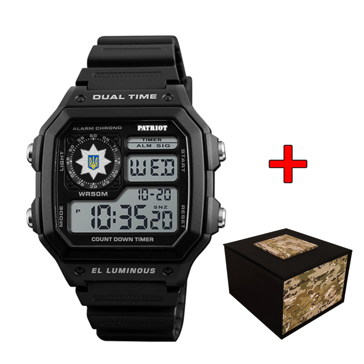 Patriot 010BKPO Поліція Чорні + Коробка.