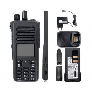 ація Motorola DP4800e / DP4801e з AES 256 цифрова, портативна радіостанція VHF/UHF