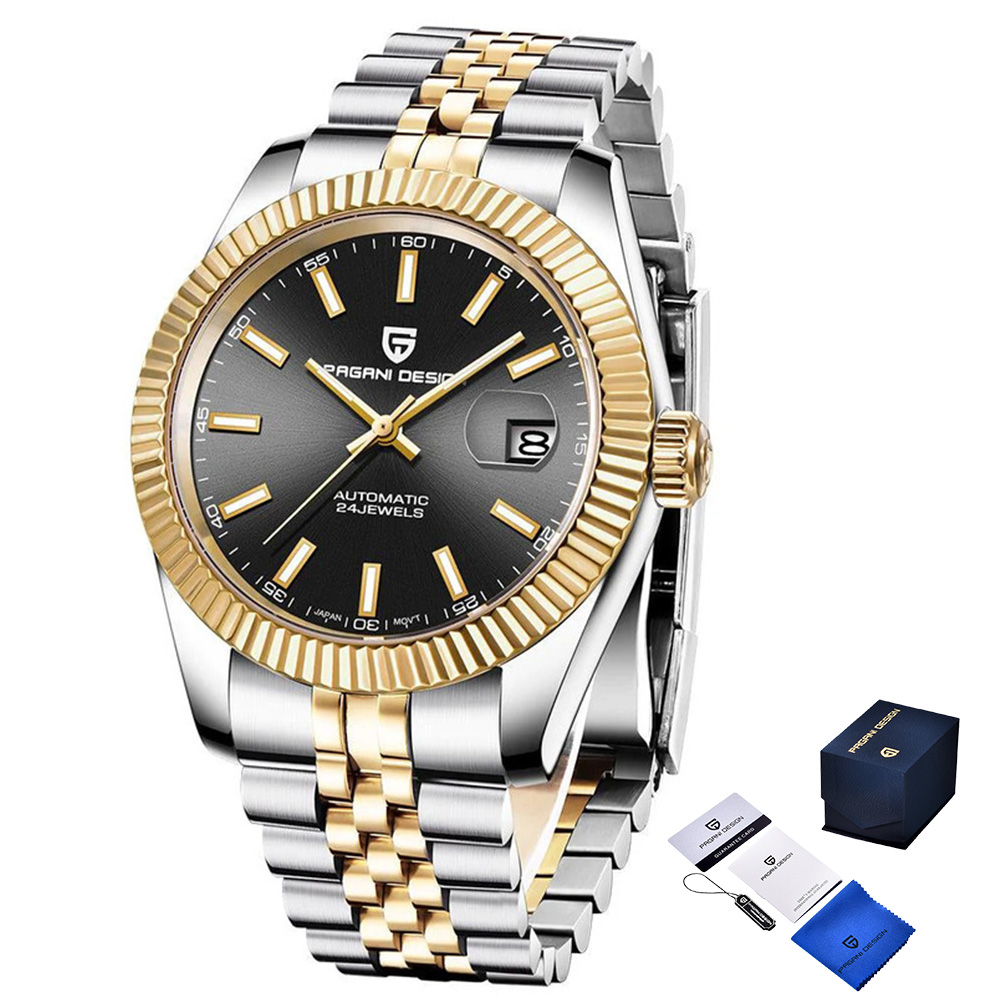 Pagani Design PD-1645 Silver-Gold-Brown