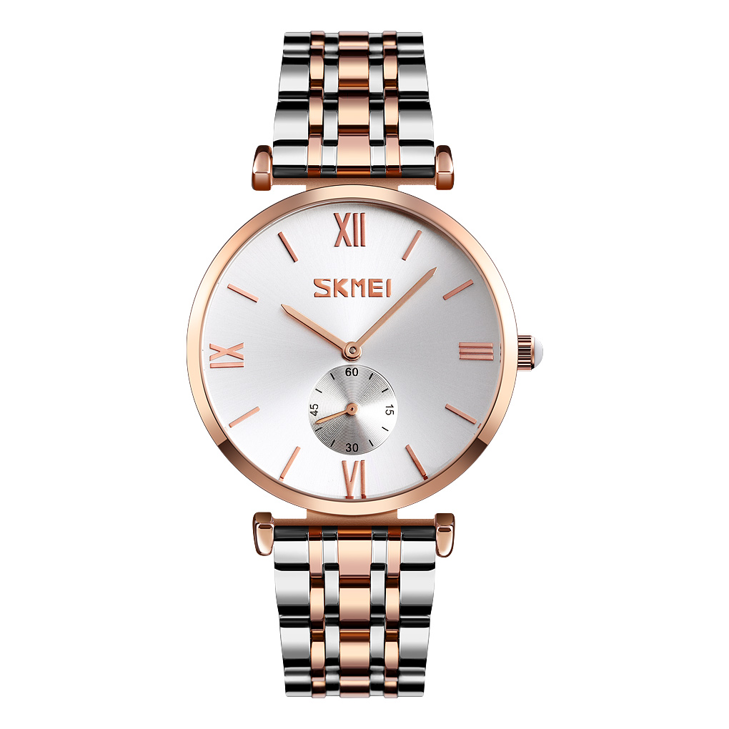 Skmei 9198TRGSI-B Rose Gold-Silver/Silver MenMen