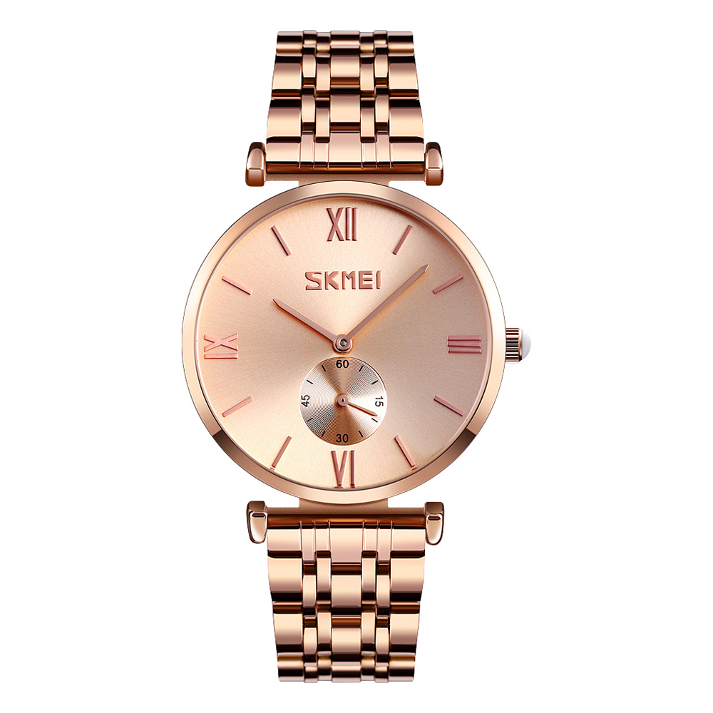 Skmei 9198RGRG-B Rose Gold-Rose Gold