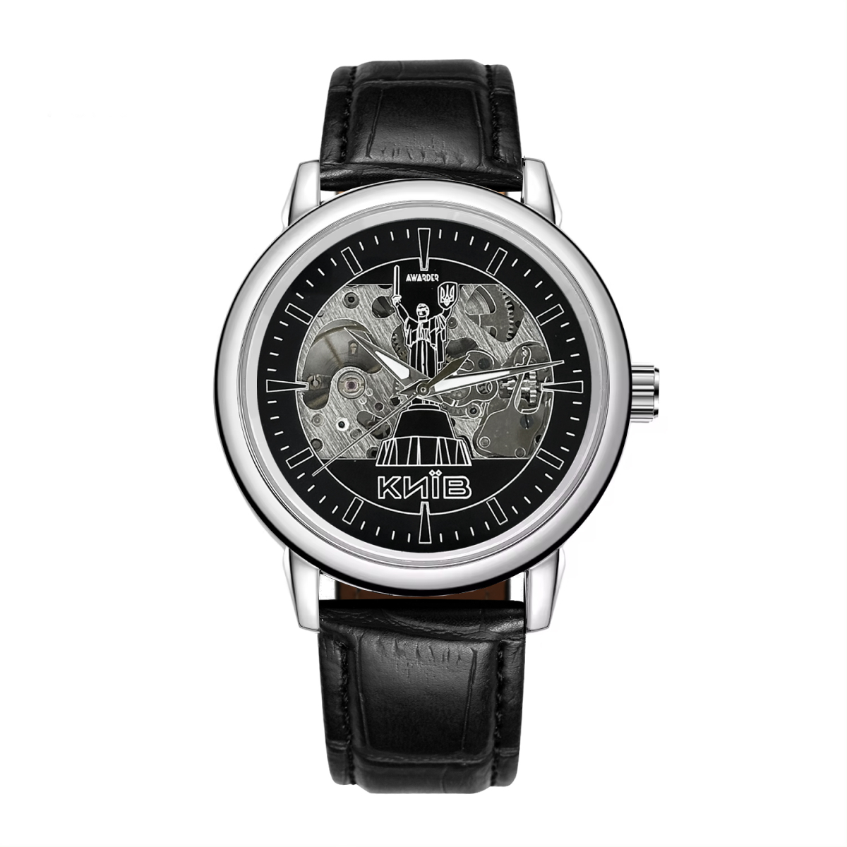 Чоловічий годинник Awarder 022 Київ II Silver-Black