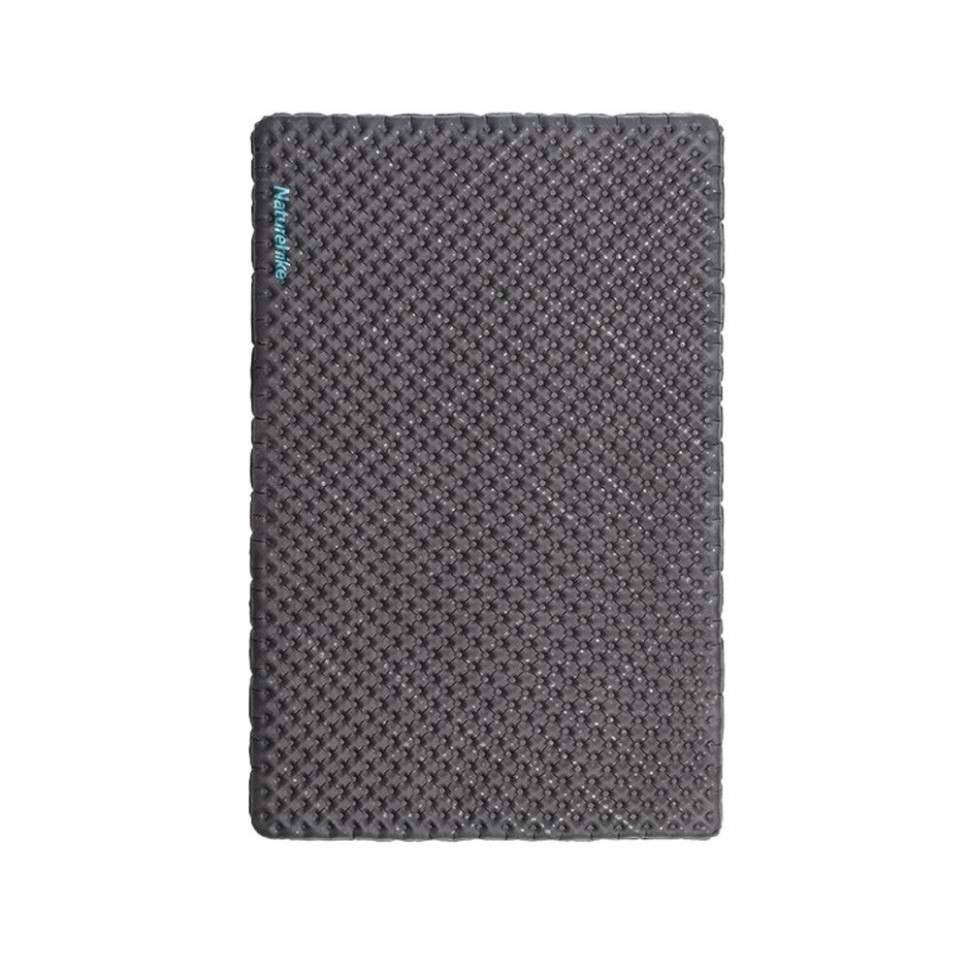 Матрац туристичний надувний двомісний Naturehike CNH22DZ018, надлегкий, 196x120x7 см, чорний, для туризму із мішком для надування