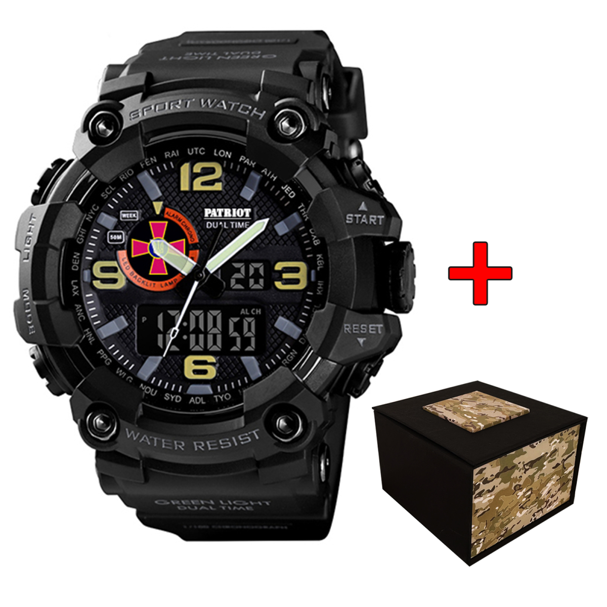 Patriot 002BKSU ЗСУ Чорні + Коробка.