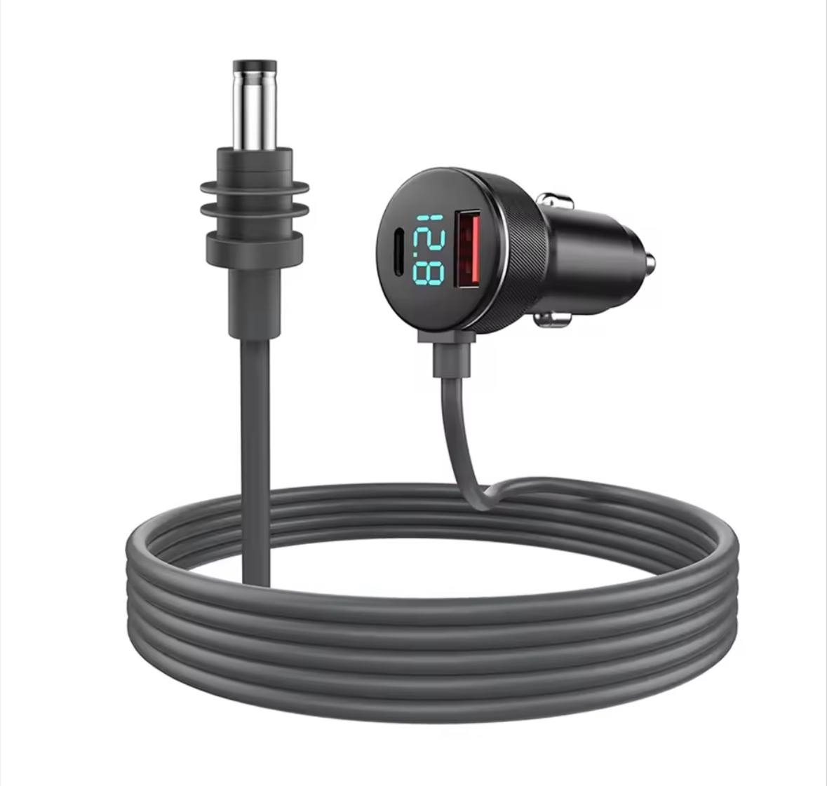 Прикурювач 3в1 автомобільний кабель живлення для Starlink Mini