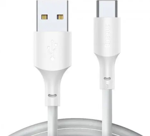 Кабель USB Type C PISEN 0.5m 6A