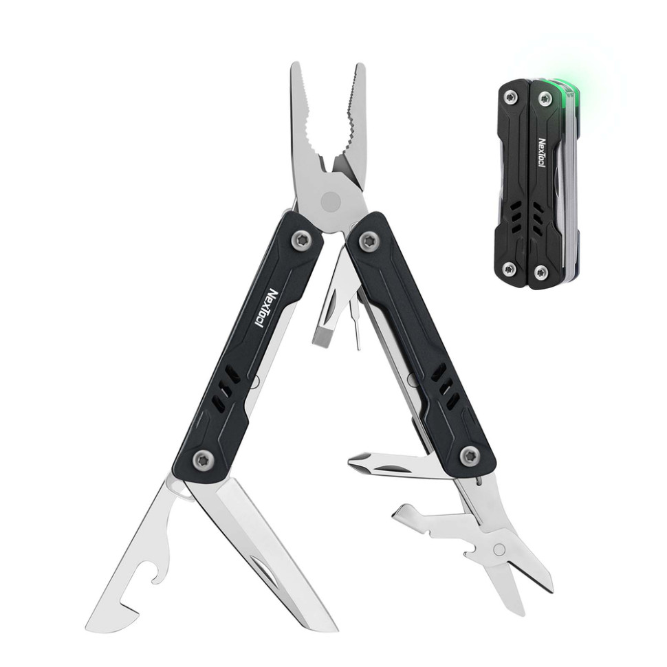 Мультитул NexTool Mini Sailor Pliers S11, чорний (NE20156C, NE20156E)